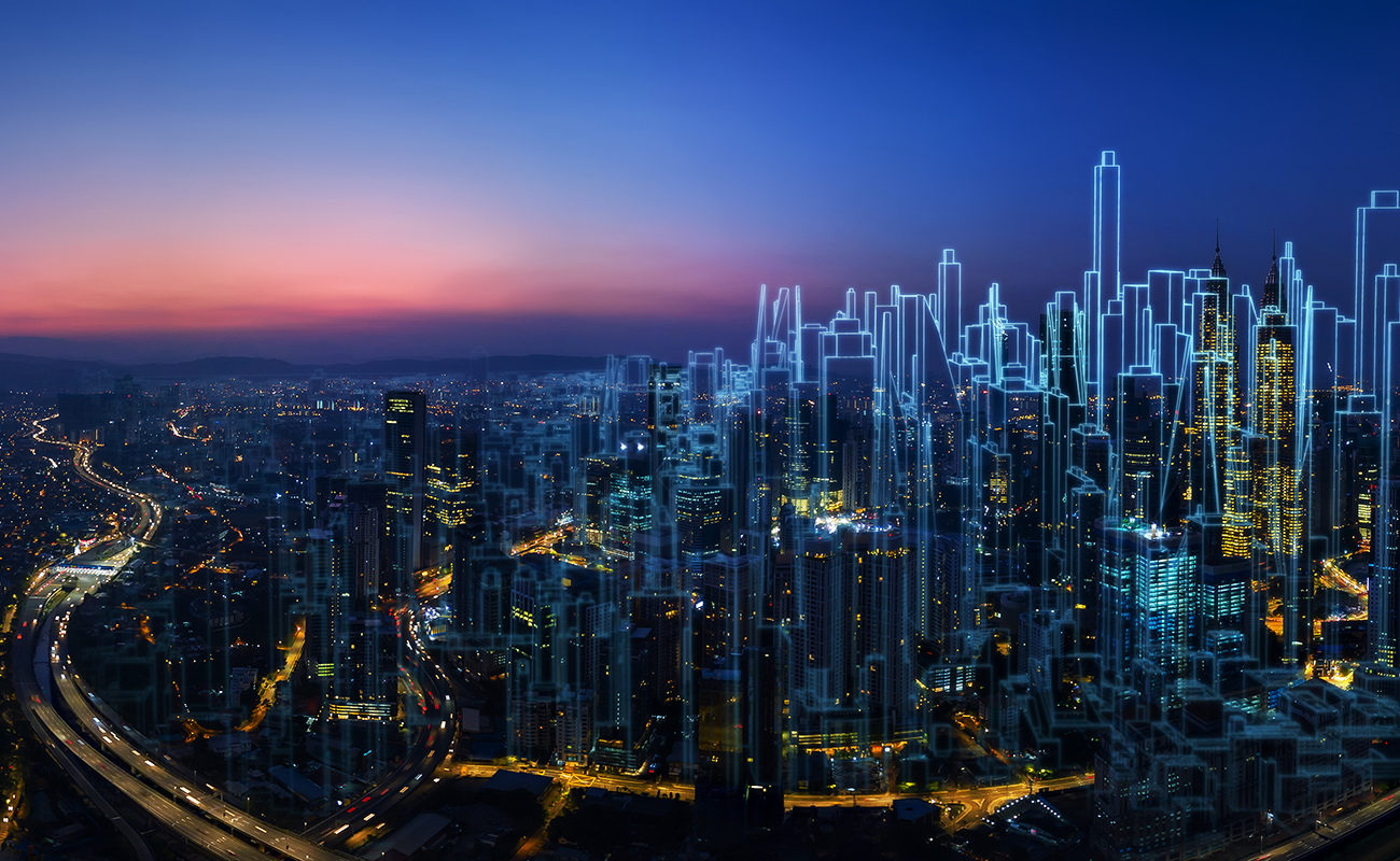 도시확장의 중심 